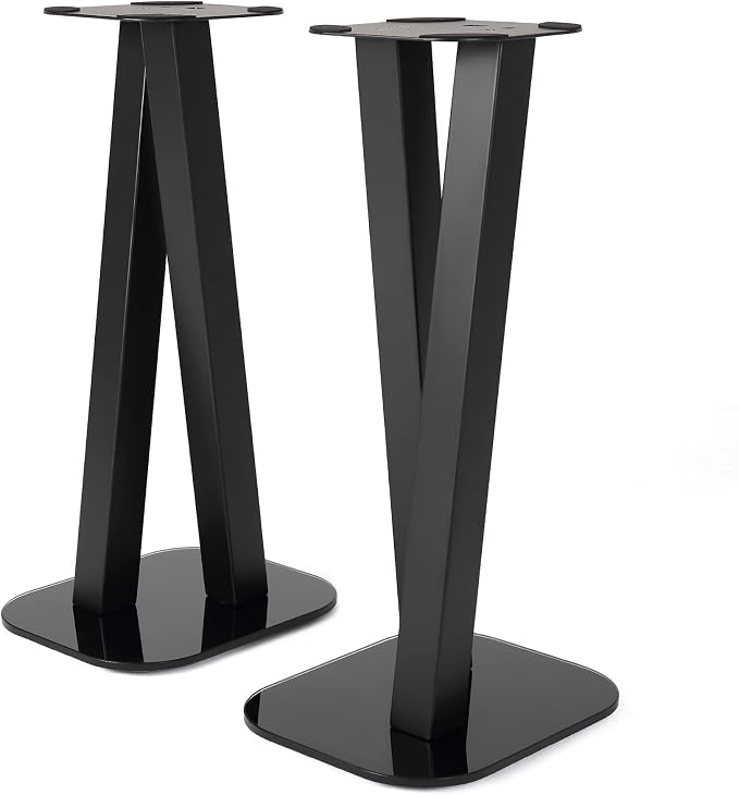 EXIMUS One Pair Fixed Height Universal Speaker Floor Stands