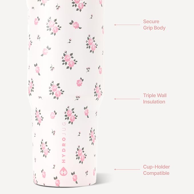 HydroJug Sport 40 oz Insulated Stainless Steel Water Bottle