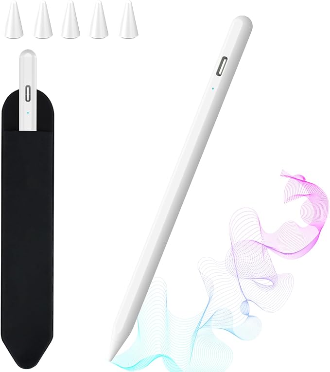 COO Stylus Pen for iPad, Button Fast Charging Pencil