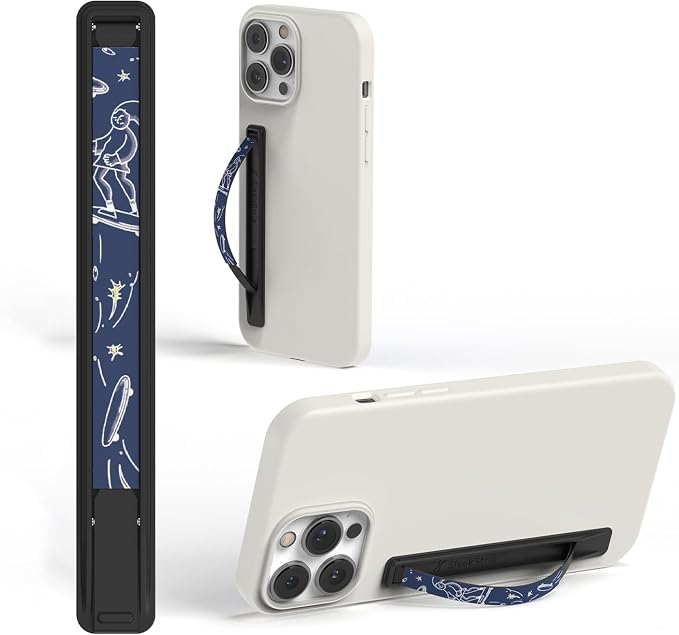 Phone Grip, Ultra Thin Cell Phone Grips Finger Holder Kickstand