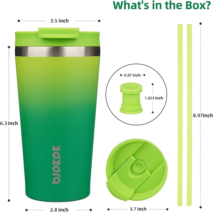 BJPKPK 18 oz Coffee Tumbler