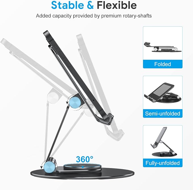 OMOTON Swivel Tablet Stand for iPad