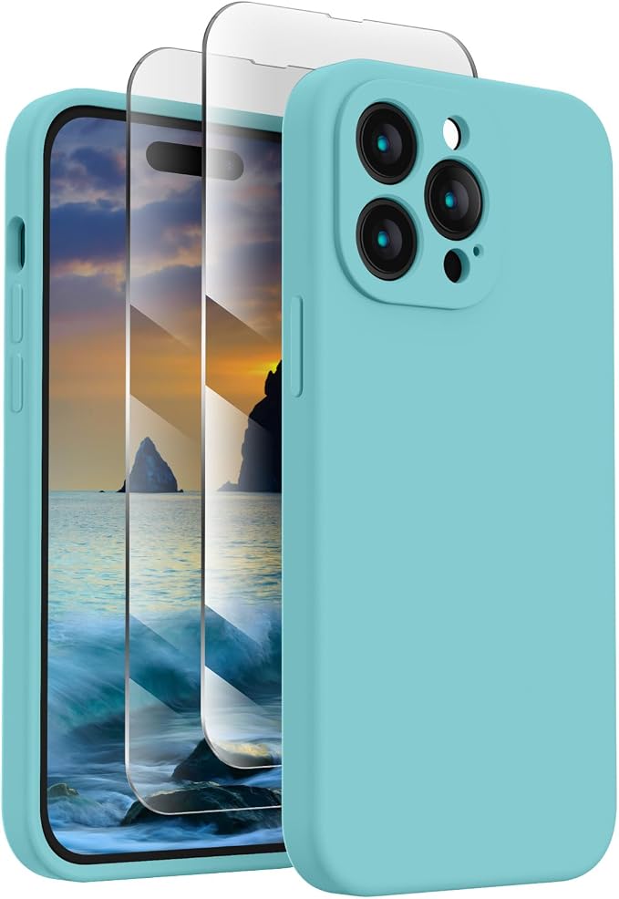 FireNova for iPhone 14 Pro Case, Silicone Upgraded Phone Case with, Soft