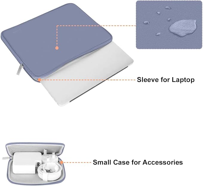 MOSISO Laptop Case 13.3 inch, 13-13.3 inch Laptop Sleeve Bag Compatible