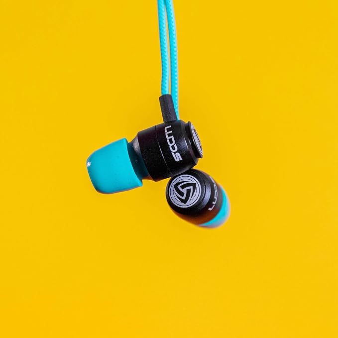 LUDOS Clamor Wired Earbuds in-Ear Headphones, 5 Years Warranty, Earphones