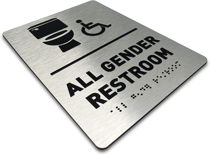 All Gender Bathroom Sign by