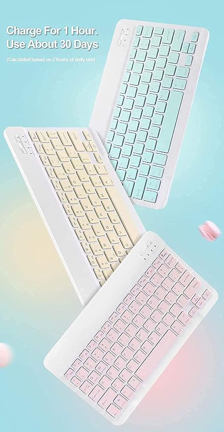 Keyboard Case for iPad Mini 7th 2024/Mini 6th Generation