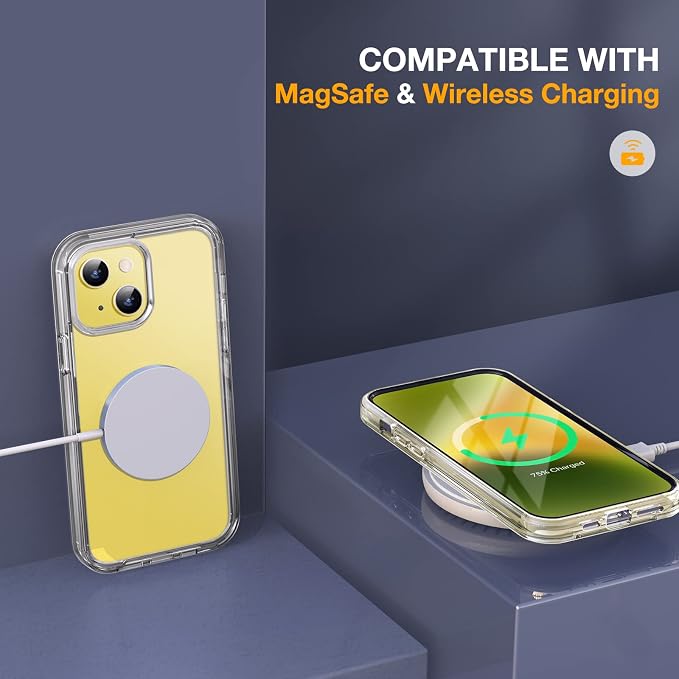 Miracase Glass Series Designed for iPhone 14 Plus Case 6.7 inch, 2023 Upgrade