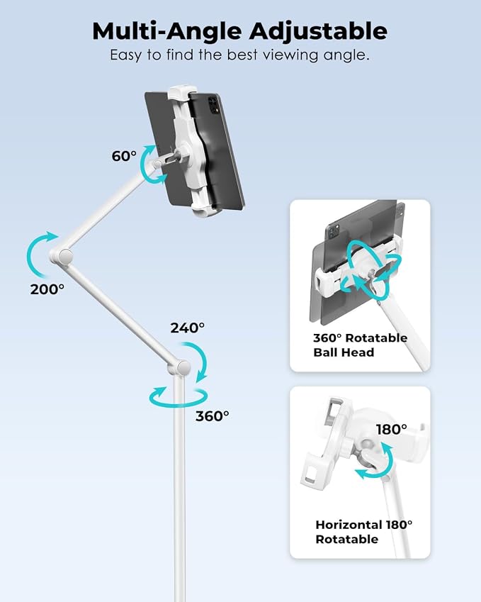 Viozon Tablet Floor Stand Holder, Compatible