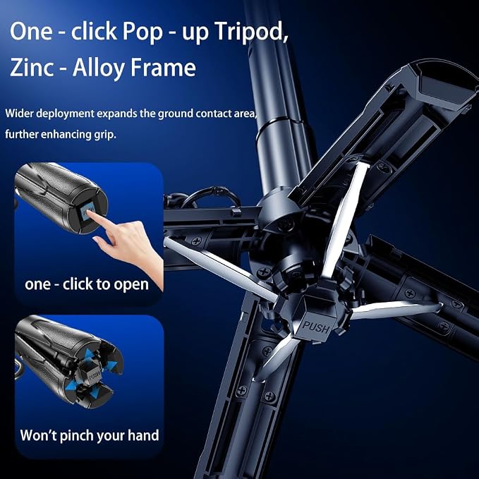 4-in-1 Multi-Functional 360° Rotating Mini Magnetic Portable Selfie Stick