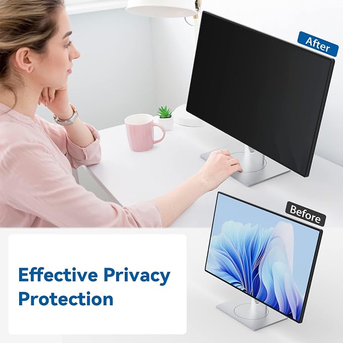 IPROKKO 24 Inch Computer Privacy Screen Filter