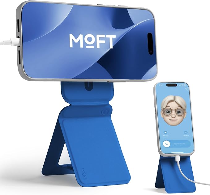 MOFT Phone Stand, Magnetic Phone Tripod Stand Stain-Resistant MOVAS Leather &
