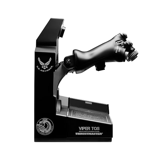 Thrustmaster Viper TQS: Metal Throttle Quadrant System, 21 Action Buttons