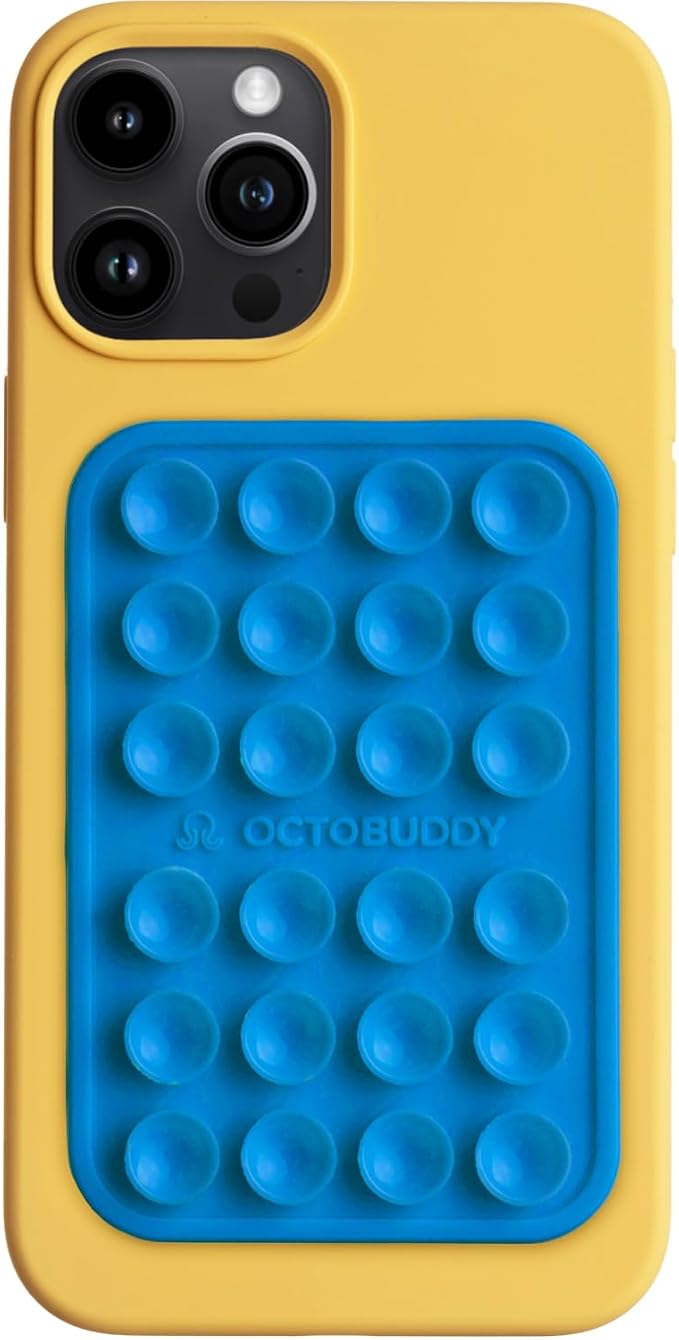Classic - Silicone Suction Phone Case Adhesive Mount - Hands-Free, Strong Grip