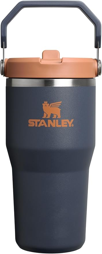 STANLEY IceFlow 2.0 Flip Straw Tumbler, 20 oz, Twilight | Easy Carry Handle |