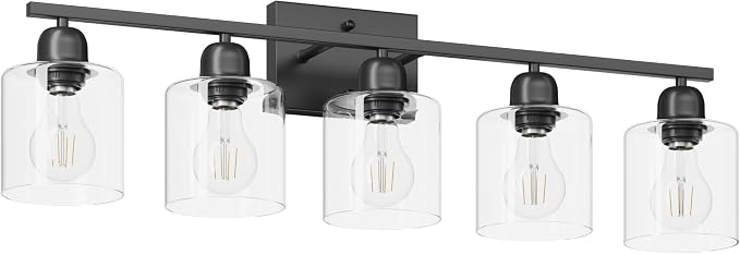 Modern 5 Light Bathroom Vanity Light