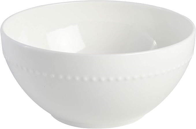 Gibson Elite Embossed Bone China 16-Piece Double Bowl Dinnerware Set, Service