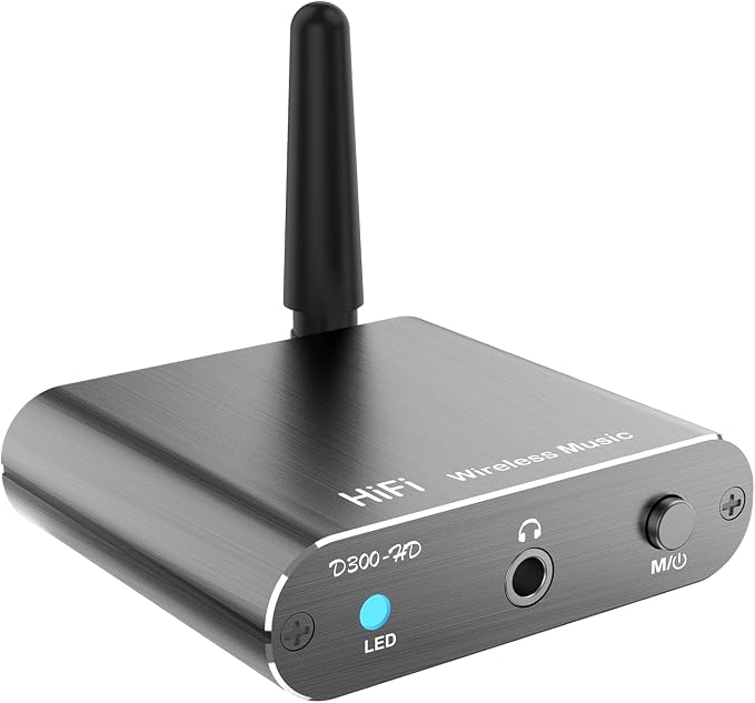 Bluetooth 5.2 Wireless Audio Transmitter Receiver Adapter