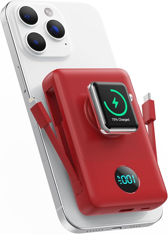 Magnetic Portable Charger 10800mAh