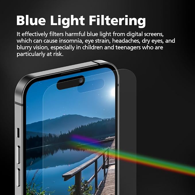 3-Pack Anti-Blue Light Matte Screen Protector