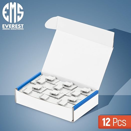 Everest RJ45 CAT6 Keystone Coupler in White