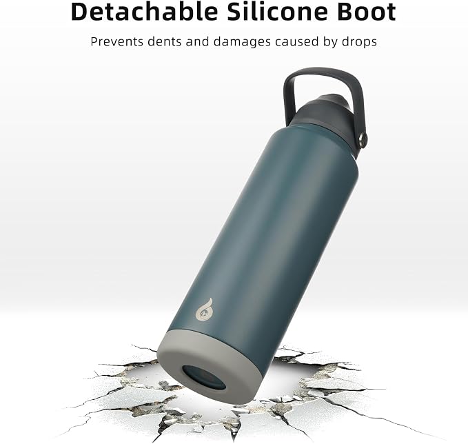 BJPKPK 40oz Insulated Water Bottle, Stainless Steel Bottle