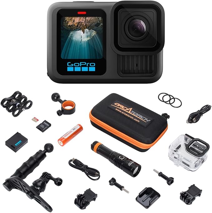 GoPro HERO13 Waterproof Action Camera Dive Kit