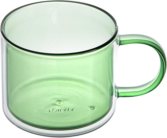 Restaurantware Coffee Cups 2 Pack of 11 oz Double Wall Glass Insulated Coffee