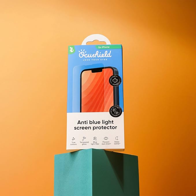 Ocushield Anti Blue Light Tempered Glass Screen Protector