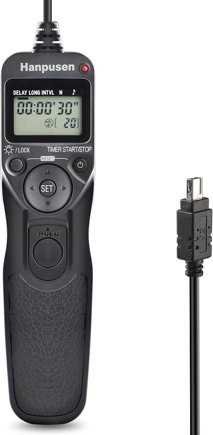 Camera Wired Timer Shutter Release, Camera Intervalometer Shutter Release Cords