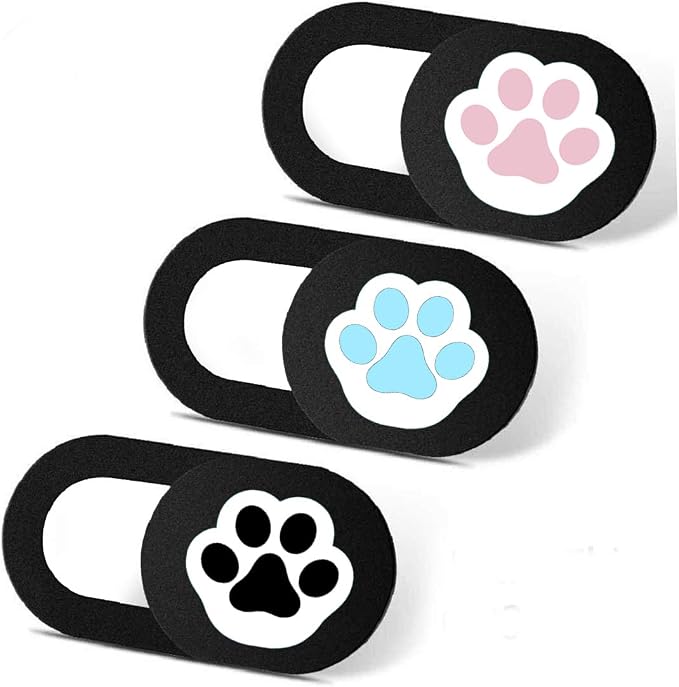Webcam Cover 3 Pack Slide Ultra Thin Laptop Camera Cover