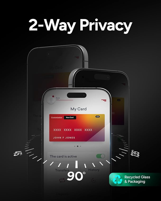 ZAGG Glass Elite Privacy Screen Protector