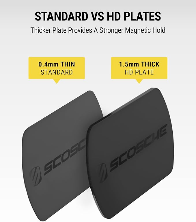Scosche MRK2PK-UB MagicMount Replacement Metal Plate Kit