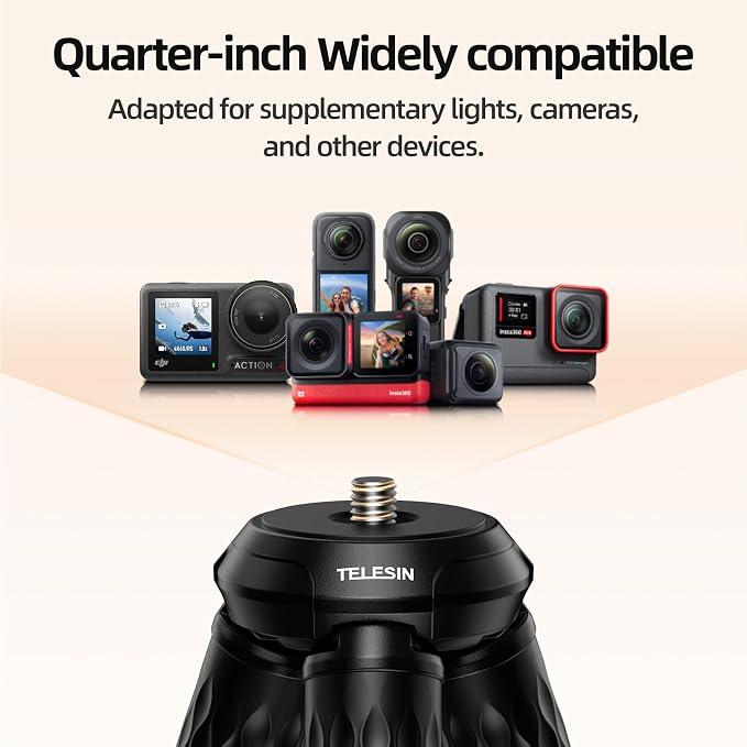 TELESIN Magnetic Flexible Tripod