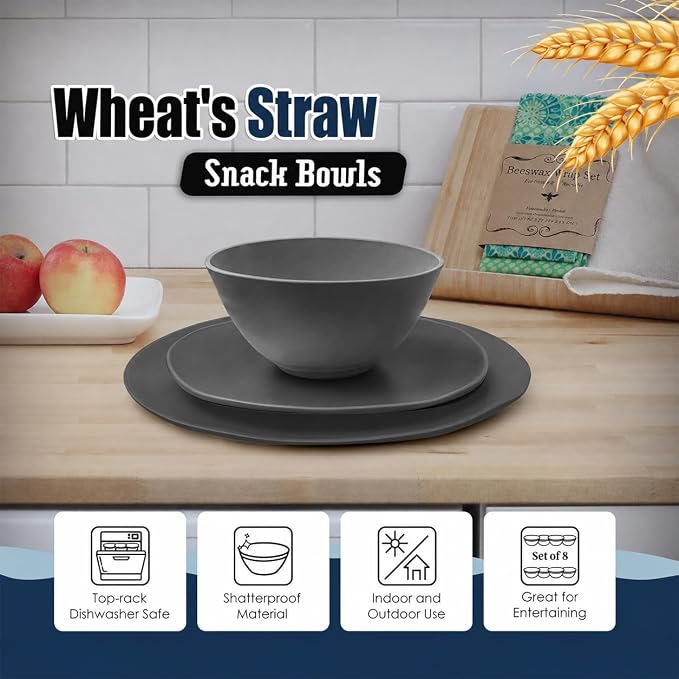 Teivio 96-Piece Plates and Bowls Sets