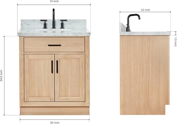 61" Inch Bathroom Vanity