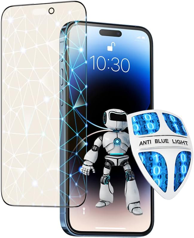 PERFECTSIGHT Sapphire Anti Glare Blue Light Blocking Screen Protector Designed