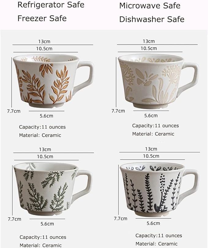 Small Ceramic Mug, 11oz