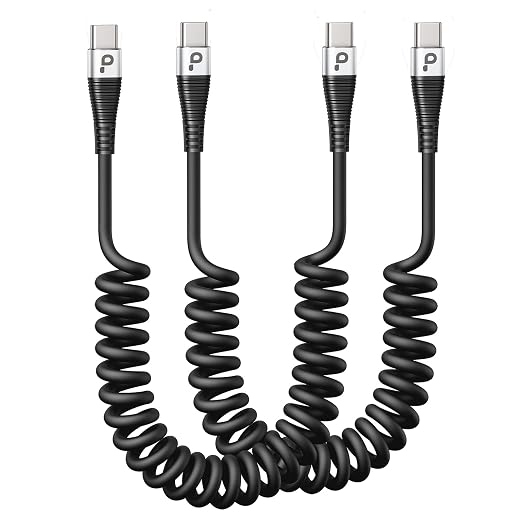 USB C to C 100W 3ft, Short Type C USBC Fast Charging Cable