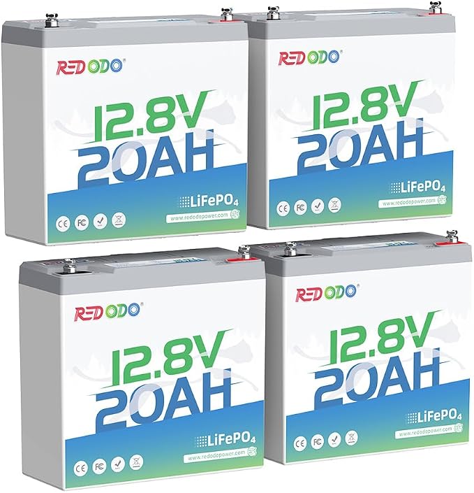 Redodo 12V 20Ah LiFePO4 Battery