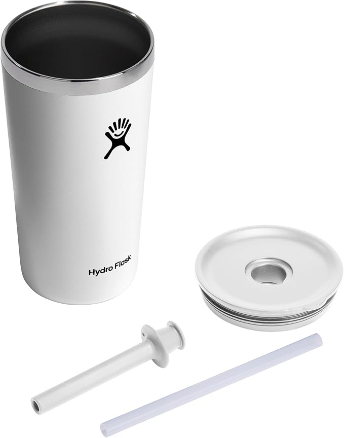 20 OZ All Around Tumbler Straw LID White