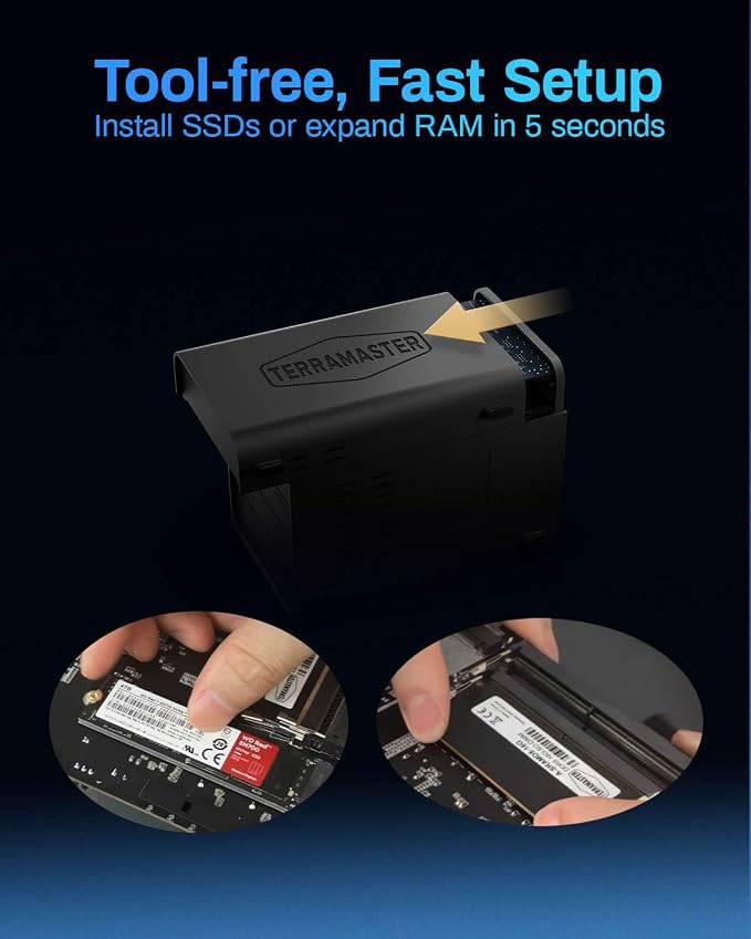 TERRAMASTER F4-424 Max NAS Storage