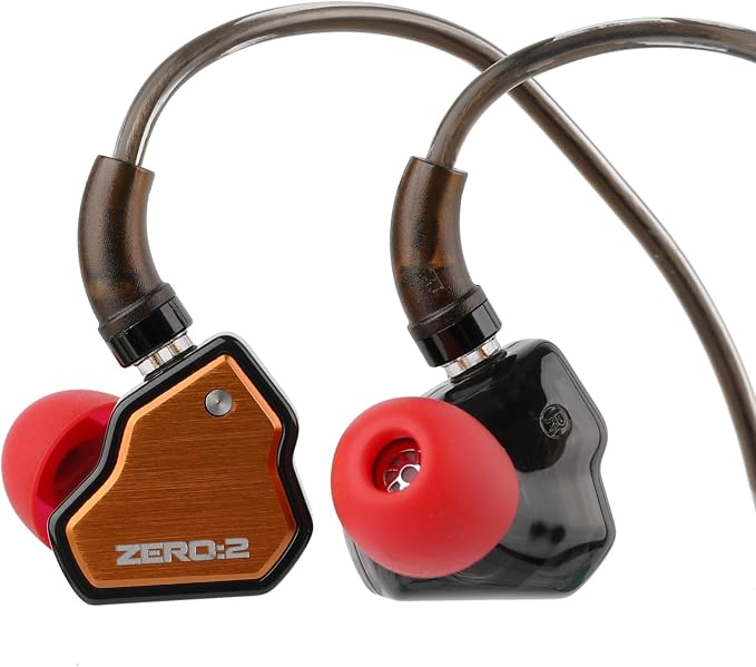 Linsoul 7Hz x Crinacle Zero:2 in Ear Monitor, Updated 10mm Dynamic Driver IEM