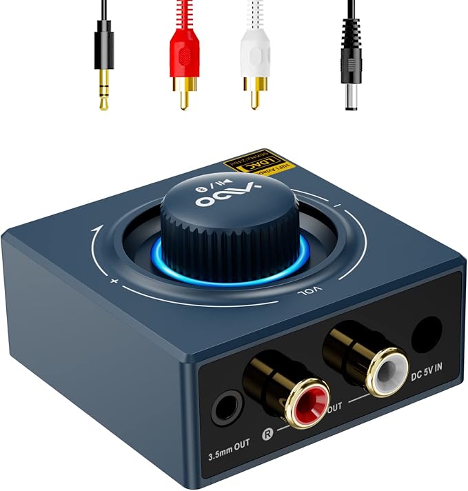 YMOO B06T3+ LDAC Bluetooth 5.2 Receiver