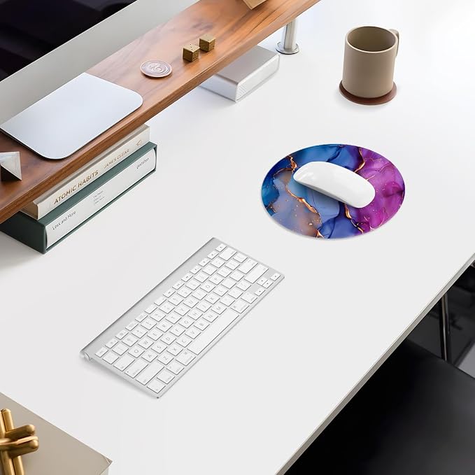ITNRSIIET Mouse Pad Non-Slip Rubber Base Smooth Surface Stitched Edges