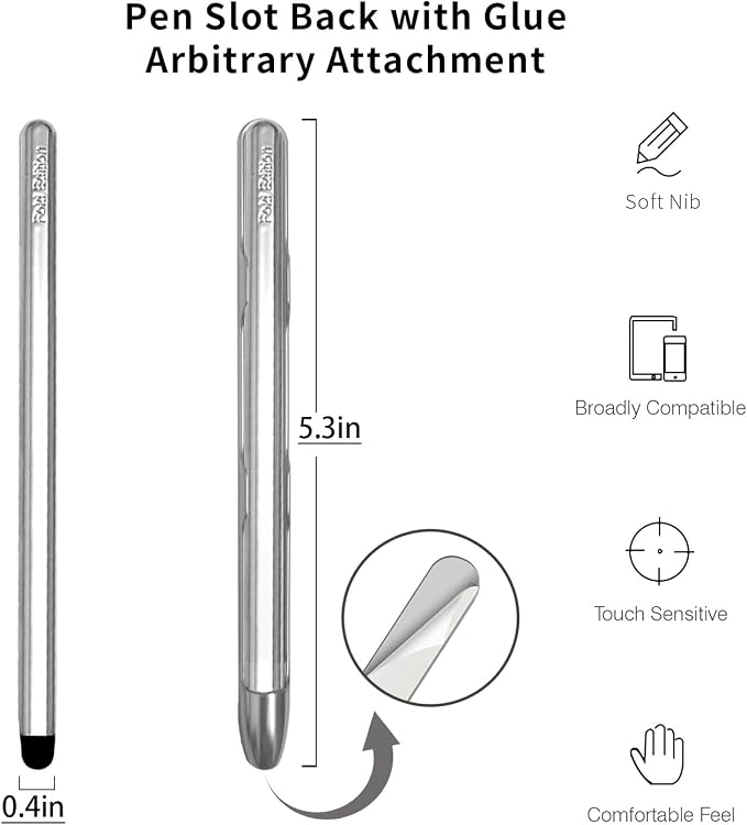 Stylus Pens with Pen Slot for Touch Screens, High Precision Capacitive