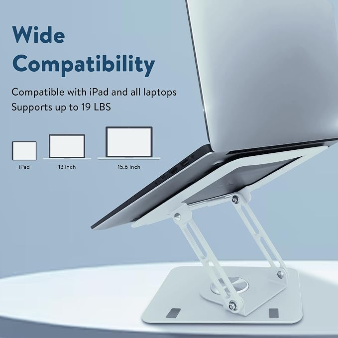 Uncaged Ergonomics Swivel Laptop Stand