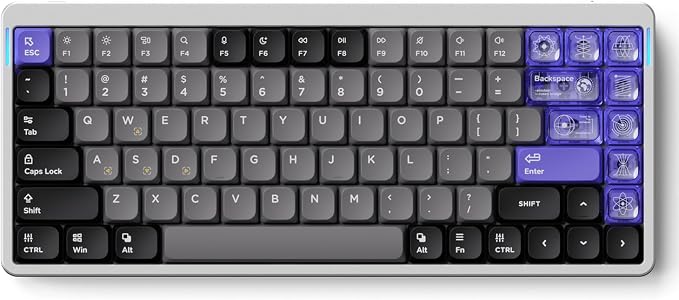 nuphy Air75 HE Rapid Trigger Wired Custom Magnetic Gaming Keyboard, RGB HotSwap