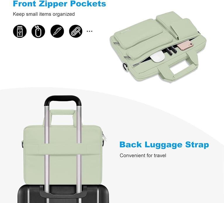 MOSISO Laptop Shoulder Bag, Computer Bag