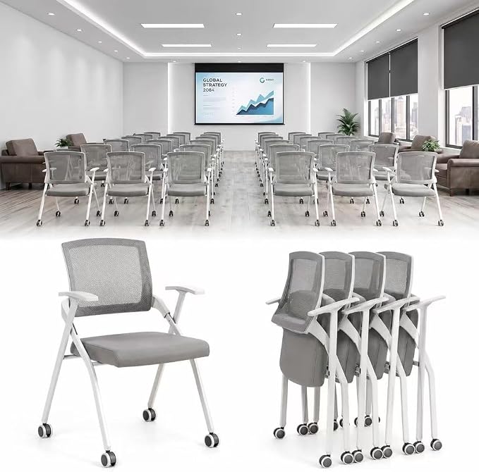 24 Pack Folding Office Chair
